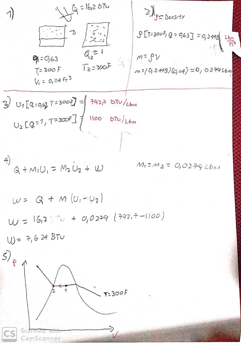 A two-phase mixture of water and steam with a quality of 0.63 and T = 300F expands-example-1