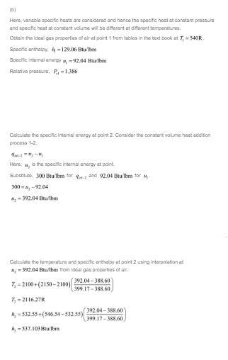 An air-standard cycle with constant specific heats at room temperature is executed-example-2