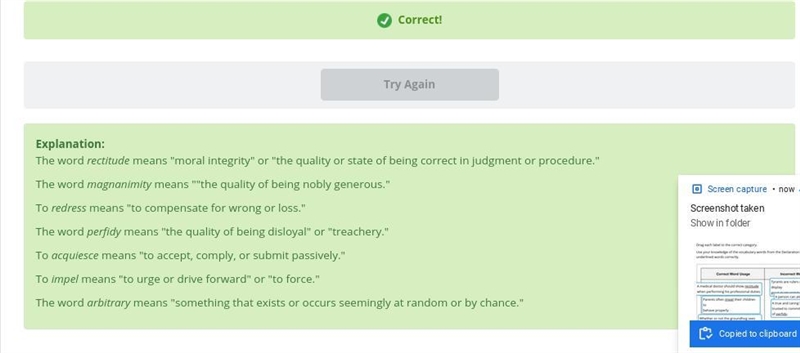 Drag each label to the correct category. Use your knowledge of the vocabulary words-example-2