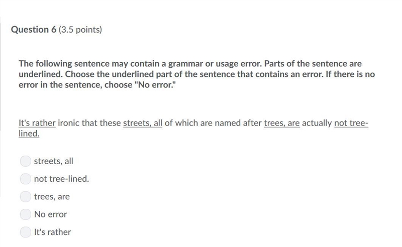 PLEASE HELP ASAP!!! CORRECT ANSWER ONLY PLEASE!!! Question 6 (3.5 points) The following-example-1