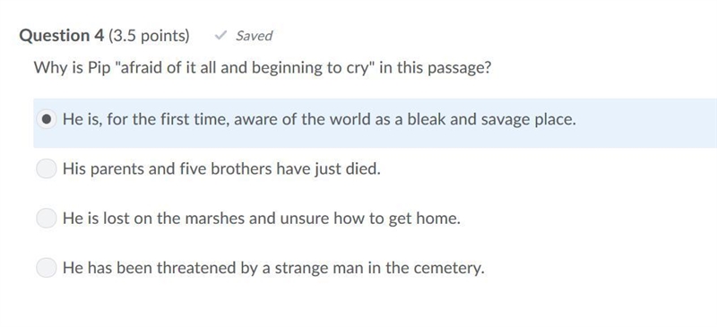 PLEASE HELP ASAP!!! CORRECT ANSWER ONLY PLEASE!!! My father's family name being Pirrip-example-1