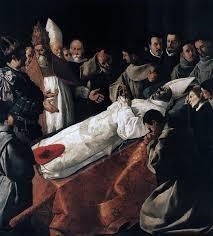 In the funeral of st. bonaventure, the artist used the principle of ________ to create-example-1