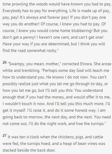 What subject does Elnora MOST LIKELY plan to teach in the future? A) English B) Science-example-5