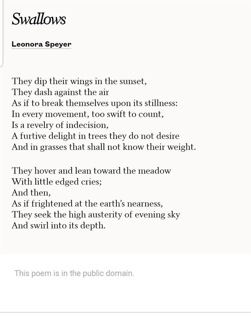 Line 3 is an example of which poetic device? A.allusion B.assonance C.imagery D.irony-example-1