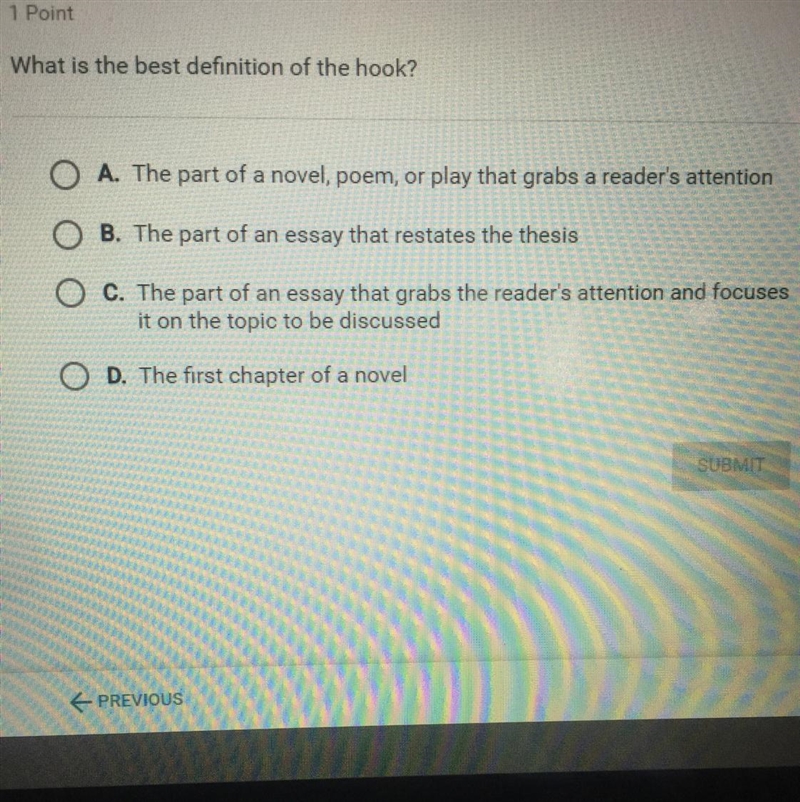 What is the best definition of the hook?-example-1