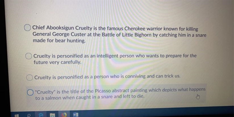 Read these lines from the poem the human abstract what is the meaning of cruelty in-example-1