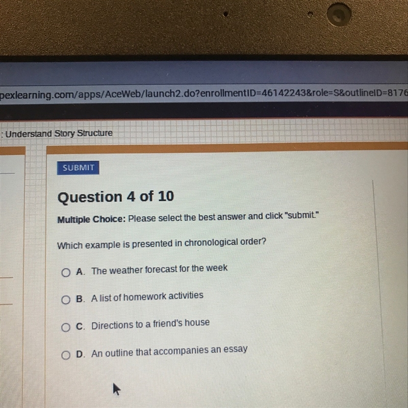 Which example is presented in chronological-example-1