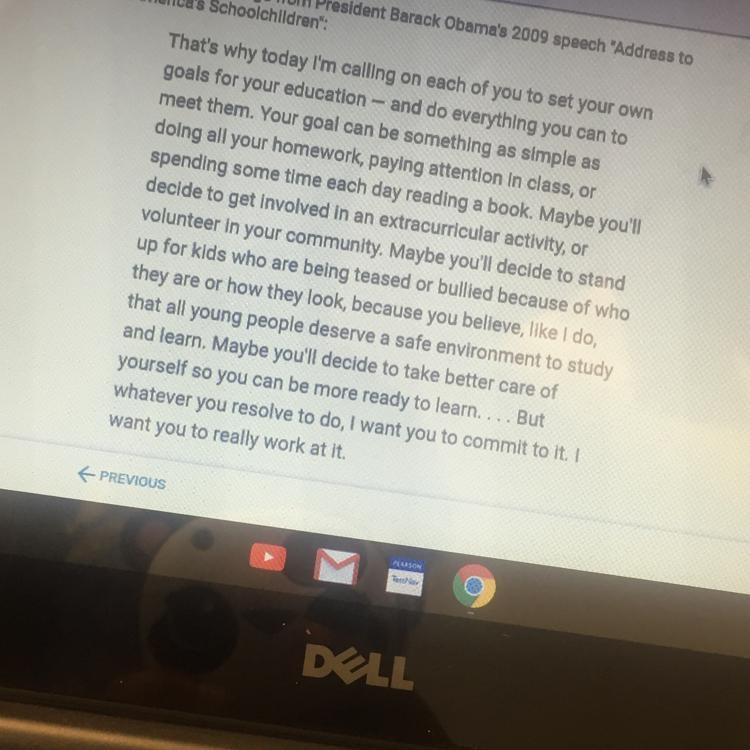 Please answer ASAP!!! Why does the president use repetition in this passage? A. To-example-1