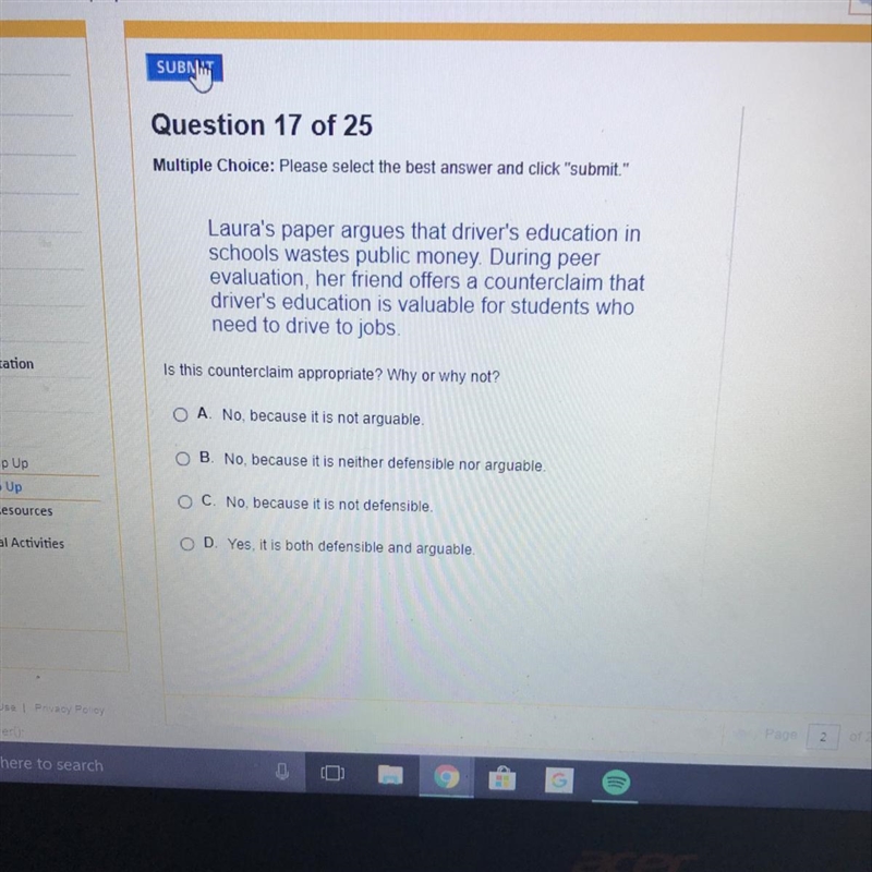 Can someone help me on this question please.-example-1