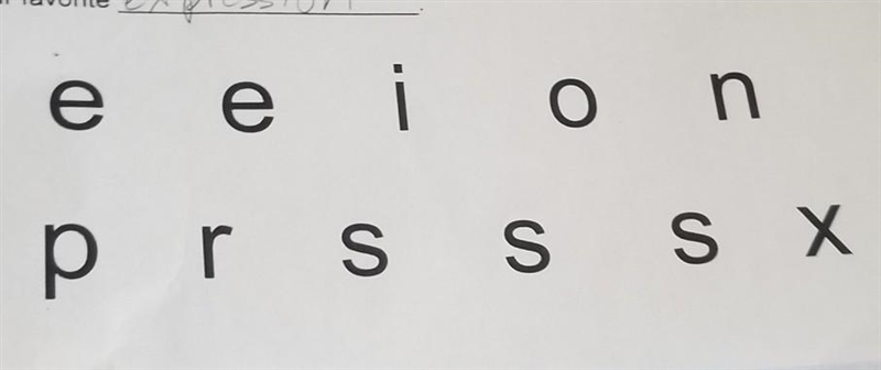 twenty words using the letters above. Cant use the words; sirens, nose, spine, pose-example-1