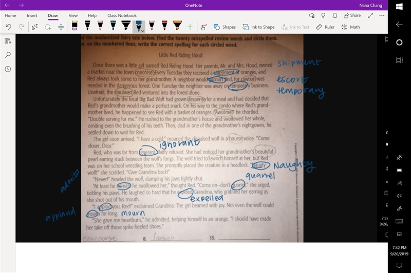 Can you help please? Other thank the ones that are circled-example-1