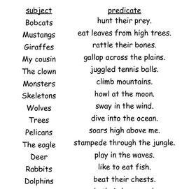 Subject and predicate-example-1