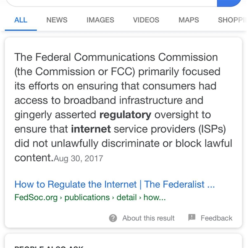 How is the internet regulated-example-1