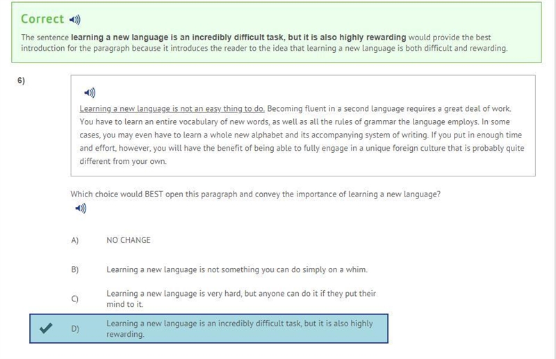 PLS HELP ASSAP Learning a new language is not an easy thing to do. Becoming fluent-example-1