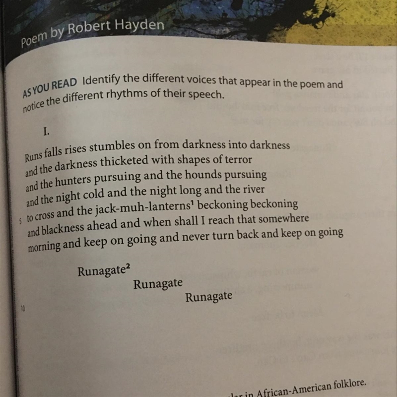 Lines 4-10: what do you notice about the rhythm in these lines?-example-1