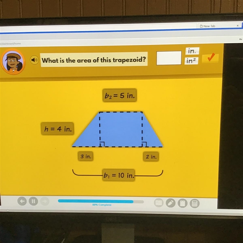 What is the area of this trapezoid-example-1