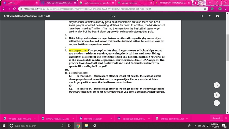 NEEDING HELP IN ENGLISH SOMEBODY???? GOT A 30% ON IT Her feedback Hi Mia, Thanks for-example-2