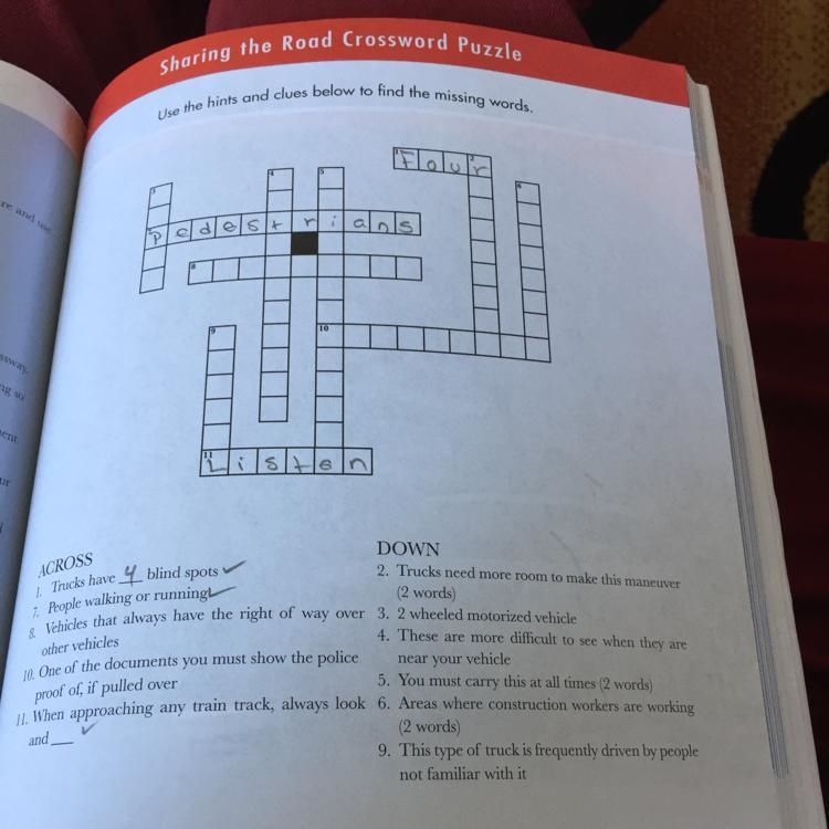 Please help me with this crossword please and thanks-example-1