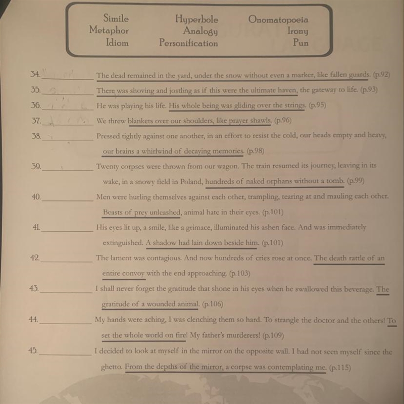 I need help with English worksheet-example-1