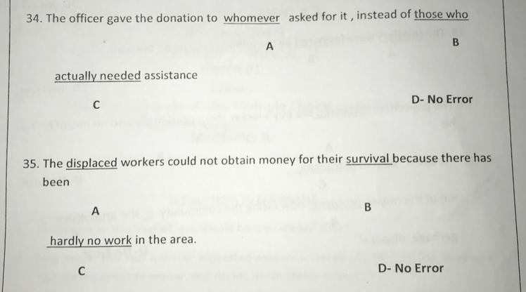 Identify the errors (multiple choice)-example-1