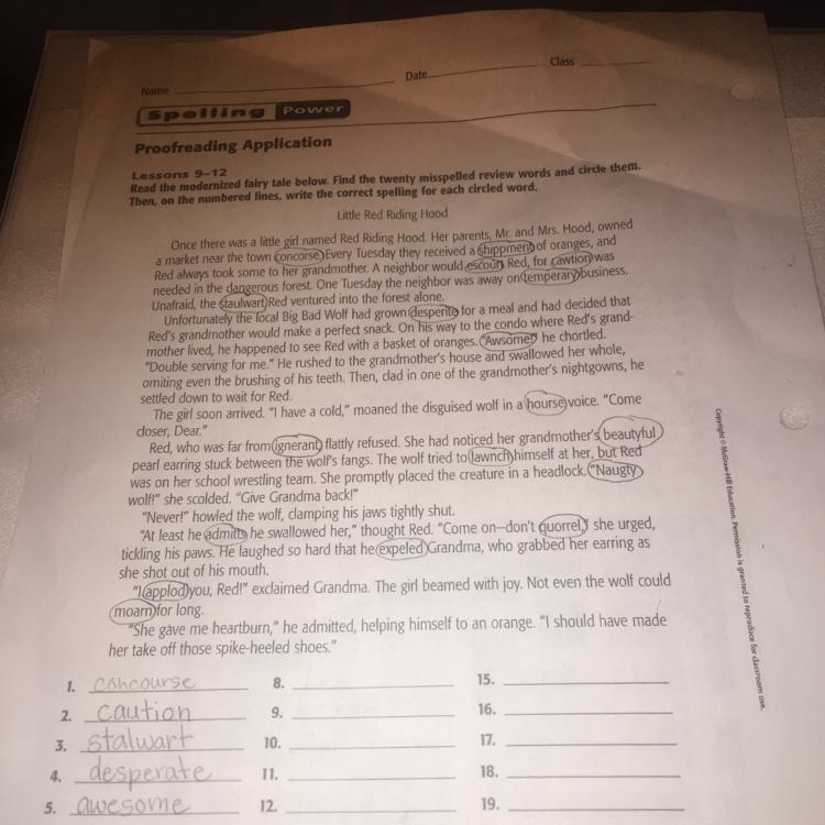 Can you help please? Other thank the ones that are circled-example-1