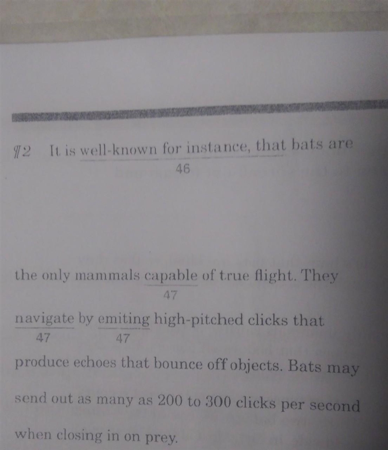 Number 46. Which answer best fits? A. (No change) B.well-known, for instance that-example-1