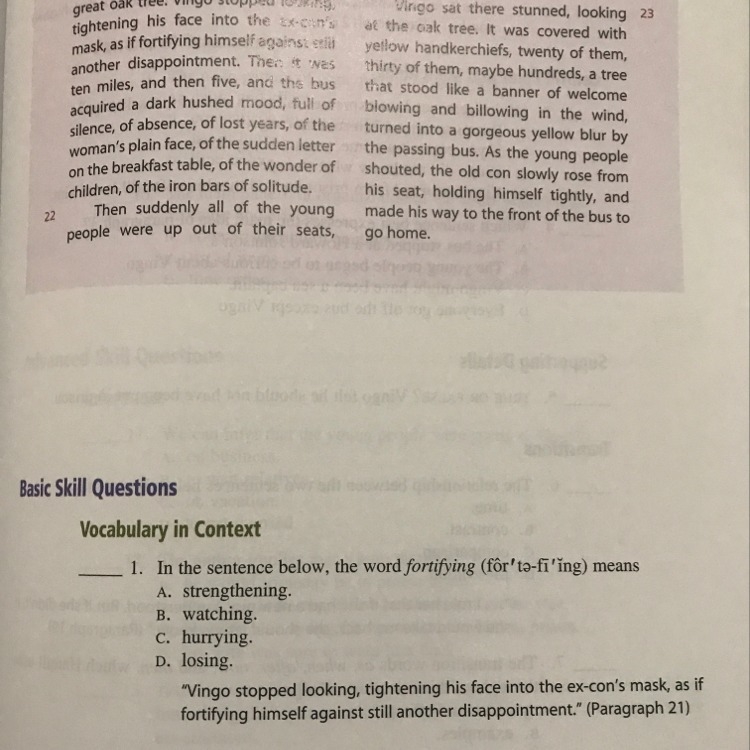 I need help please. the yellow ribbon pete hamill-example-1