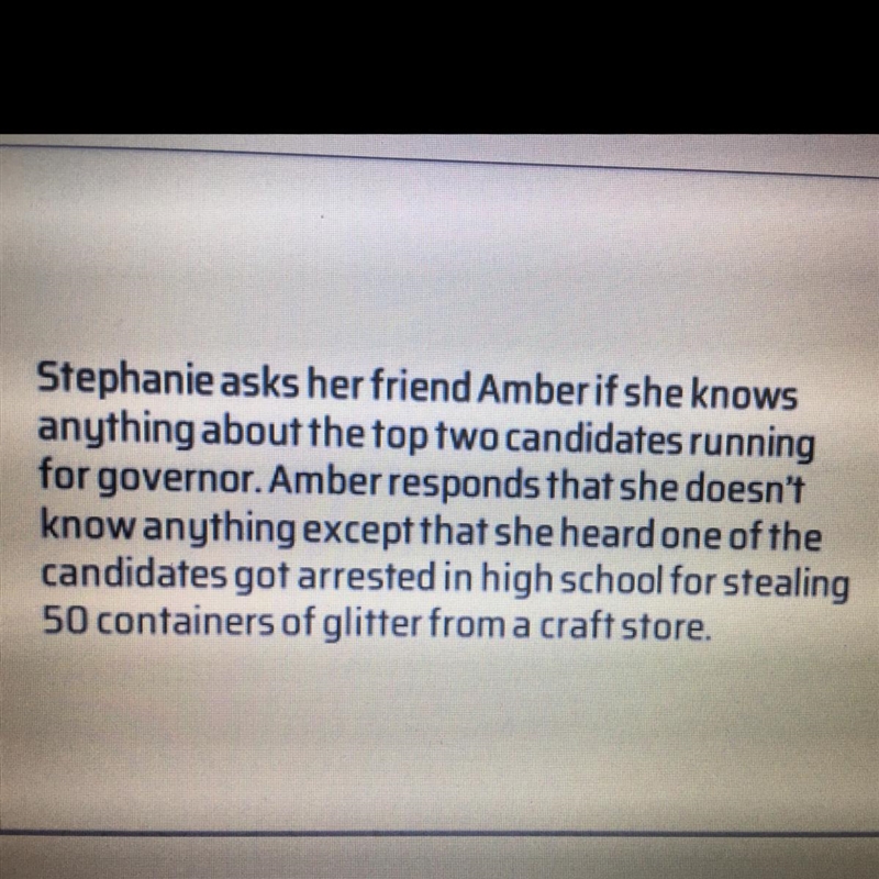 Which Type Of Cognitive Bias Is Being Described Here ? A. Confirmation Bias B. Dunning-example-1