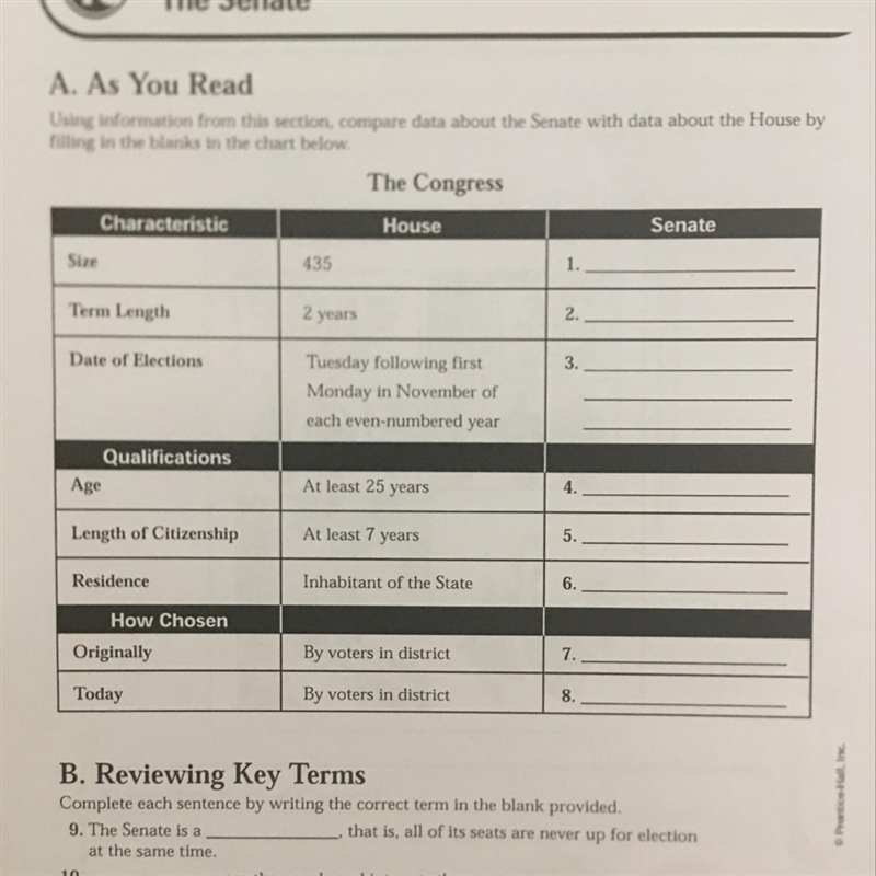 The size of the senate-example-1