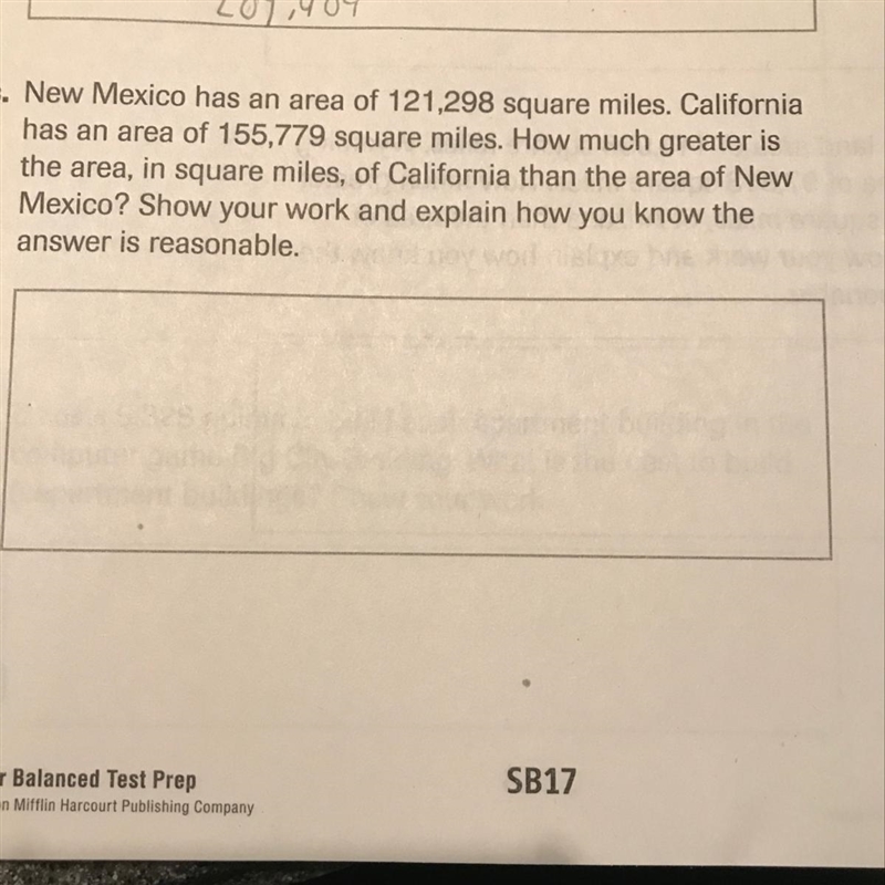 How much greater is the area, in square miles of California-example-1