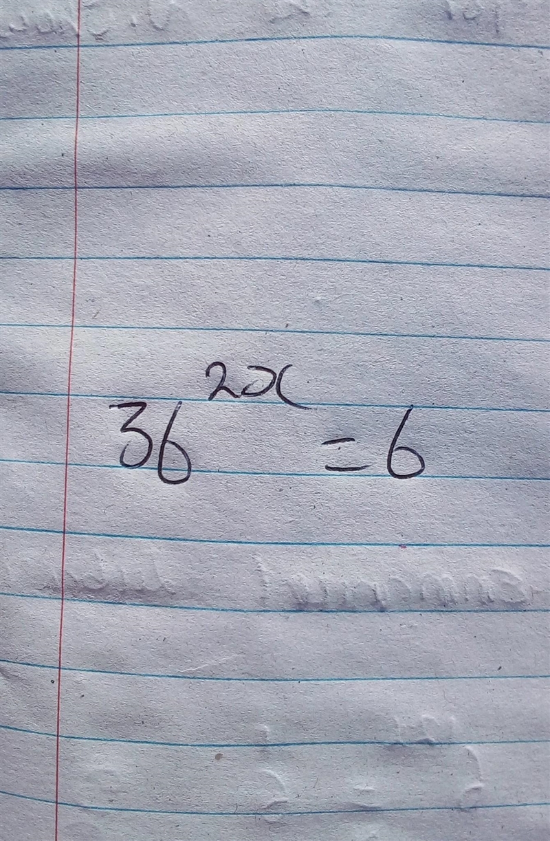 If 36^2x=6 then solve the equation​-example-1