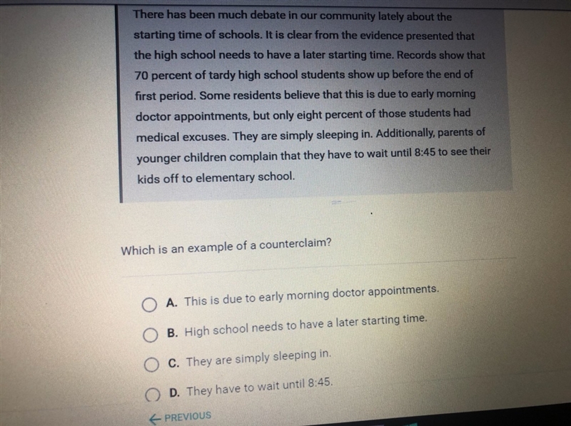 Which is an example of a counterclaim?-example-1