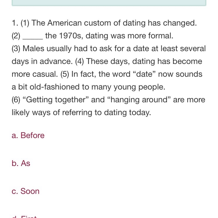 I need help please. Choose the appropriate transition to fill in the blank in the-example-1