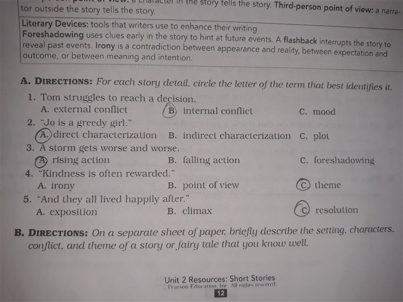 I need help with B. On the very bottom .-example-1