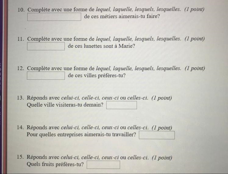 French fill in the blanks-example-1