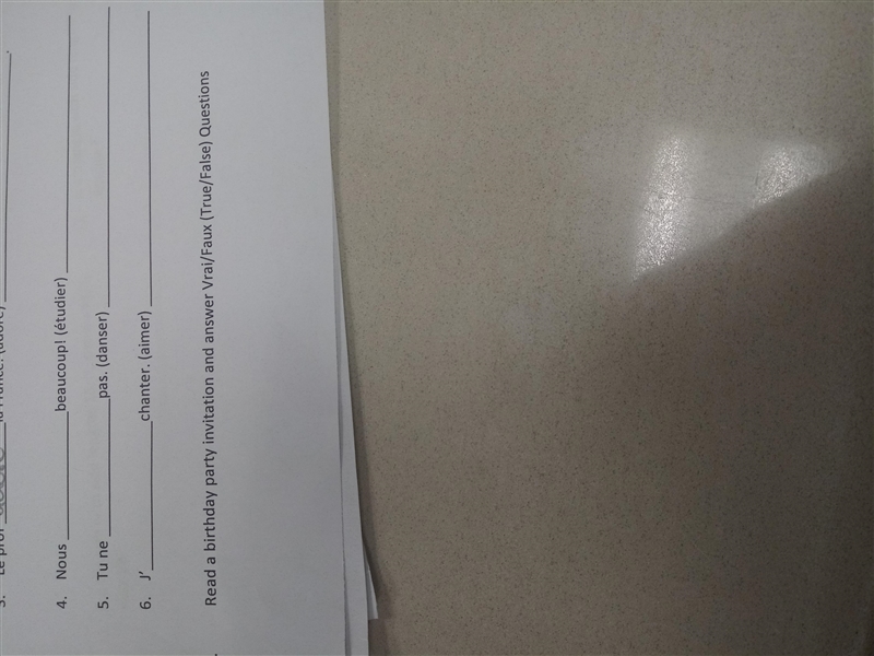 Can somebody help me with number 4, 5 and 6 please? I need to conjugate the verb in-example-1