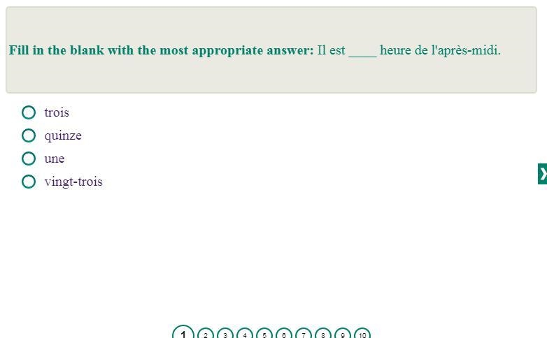 HELP ME WITH FRENCH PLZ!!! 1) fill in the blank 2) best question for following answer-example-1