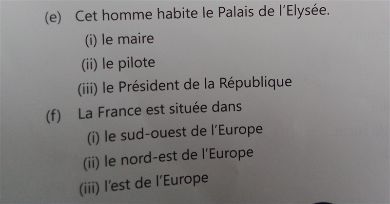 Exercise 13 Cochez la bonne réponse.-example-3