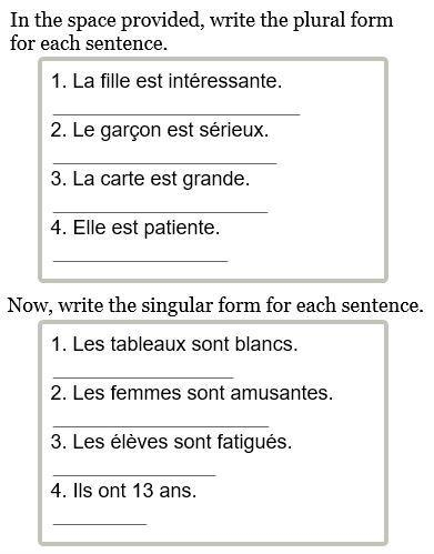 Bonjour ! plz do the questions in the pic below thank you! 20 POINTS!!!!-example-1