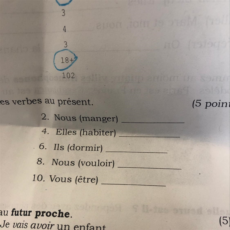 How to change Verbs Present-example-1