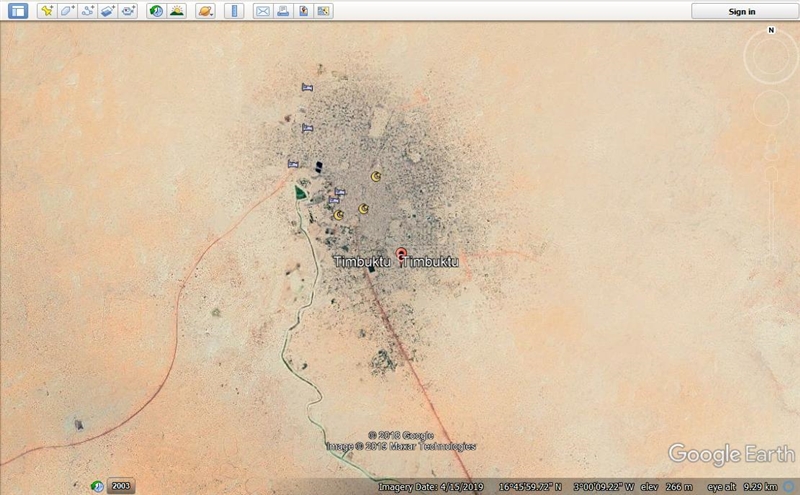 3. Using Google Earth, zoom to each of the places named here. Find the latitude and-example-1