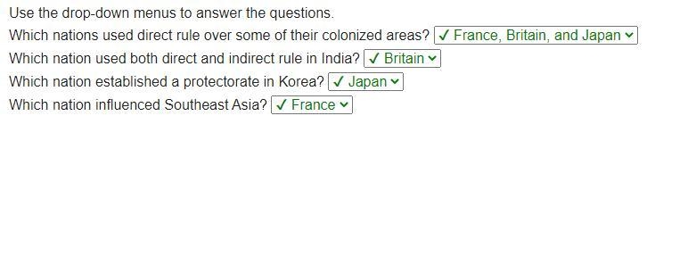 How did Britain combine direct and indirect rule in India?-example-1