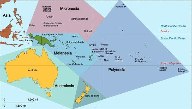 In what ocean do you find the Polynesian Islands?-example-1