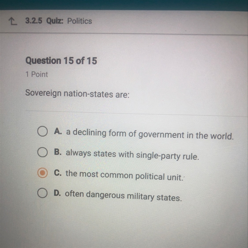 What is sovereign state are-example-1