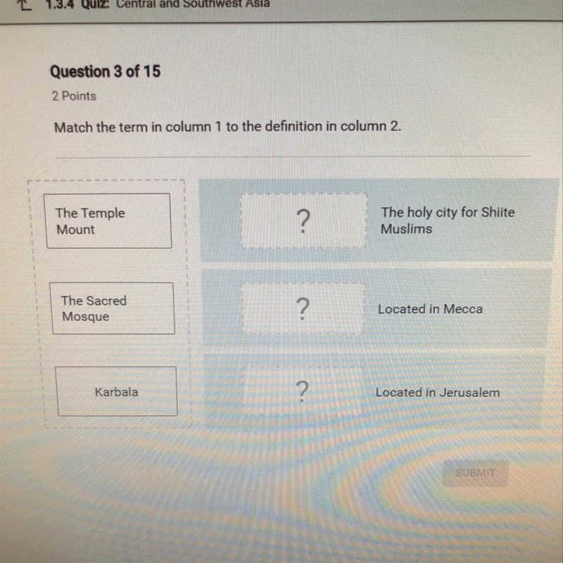 Match the term in column 1 to the definition in column 2.-example-1