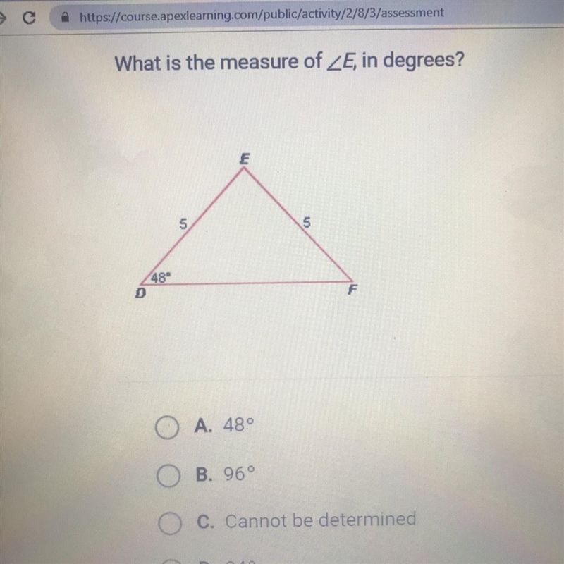 What is the measure of E, in degrees-example-1