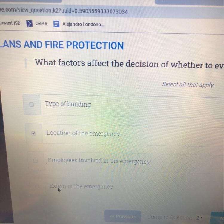 AND FIRE PROTECTION What factors affect the decision of whether to evacuate or shelter-example-1