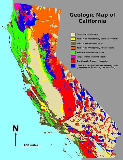 What type of map should have a north arrow, key, and map scale? A. a geologic map-example-1