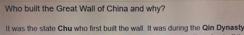 Who ordered the great wall of china to be built-example-1