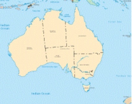 What type of general purpose map is shown below? A. physical map B. climate map C-example-1